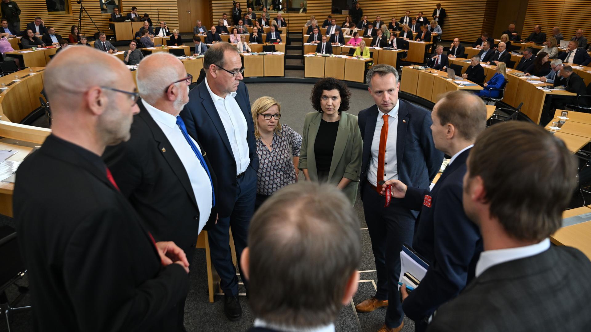 Konstituierende Sitzung des Landtags in Thüringen