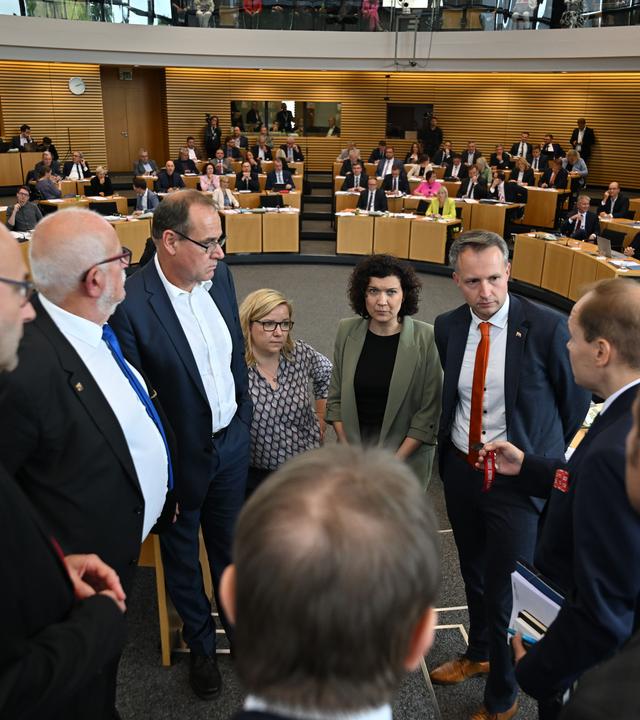 Konstituierende Sitzung des Landtags in Thüringen