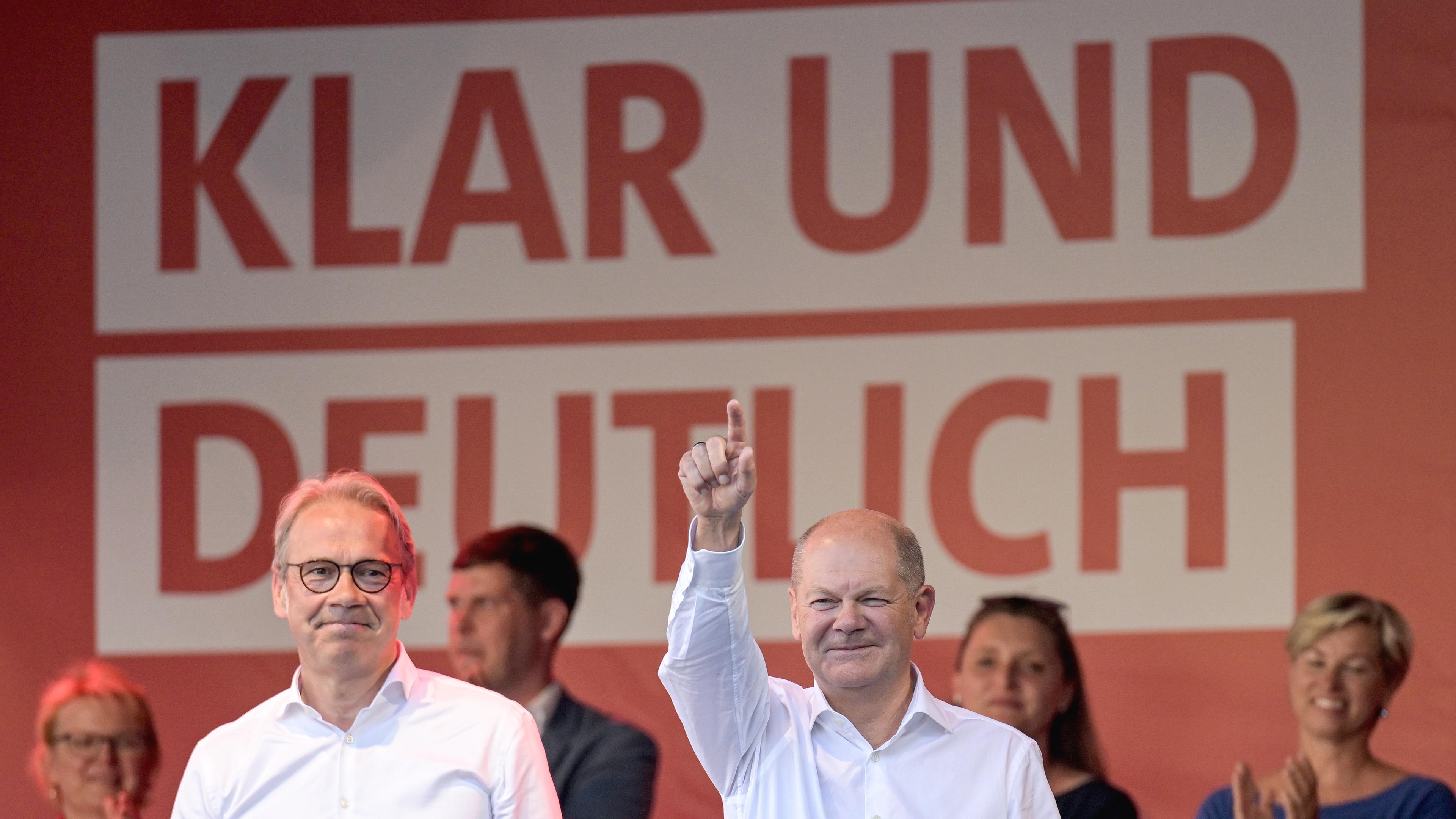 Wahlkampf SPD in Jena