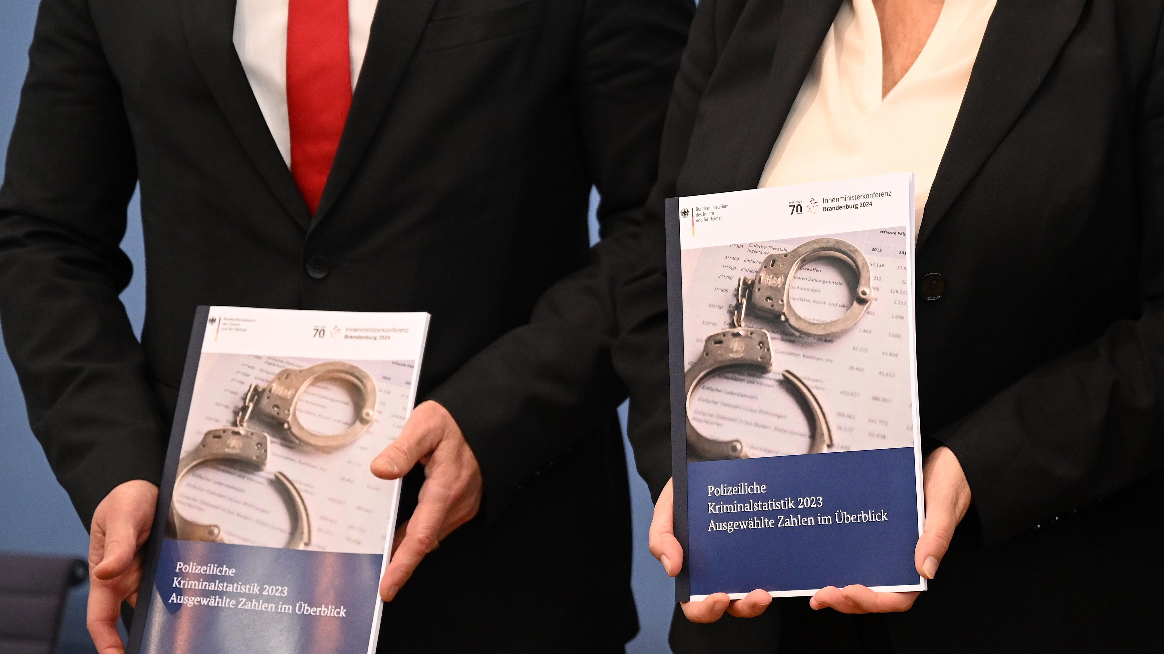 Polizeiliche Kriminalstatistik 2023 vorgestellt