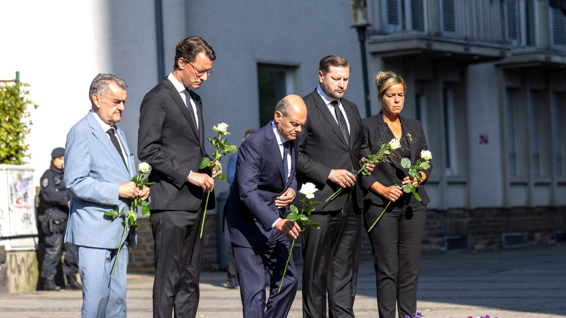Scholz besucht Solingen
