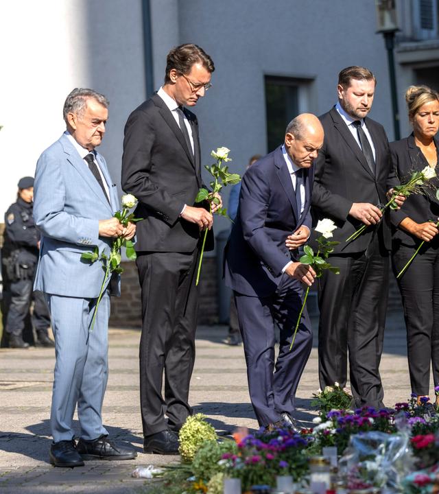 Scholz besucht Solingen