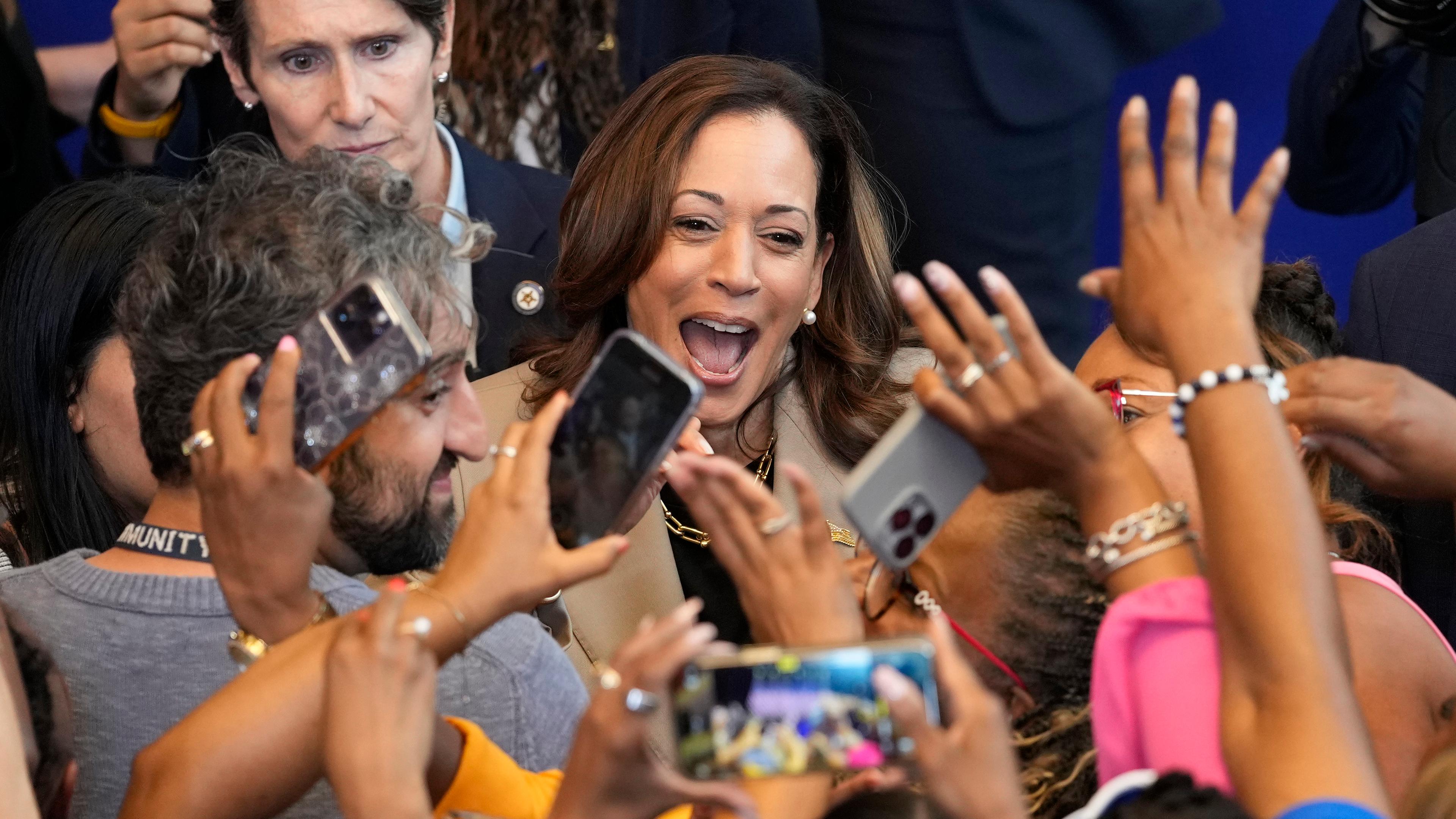 Wahlkampf in den USA - Biden und Harris in Maryland