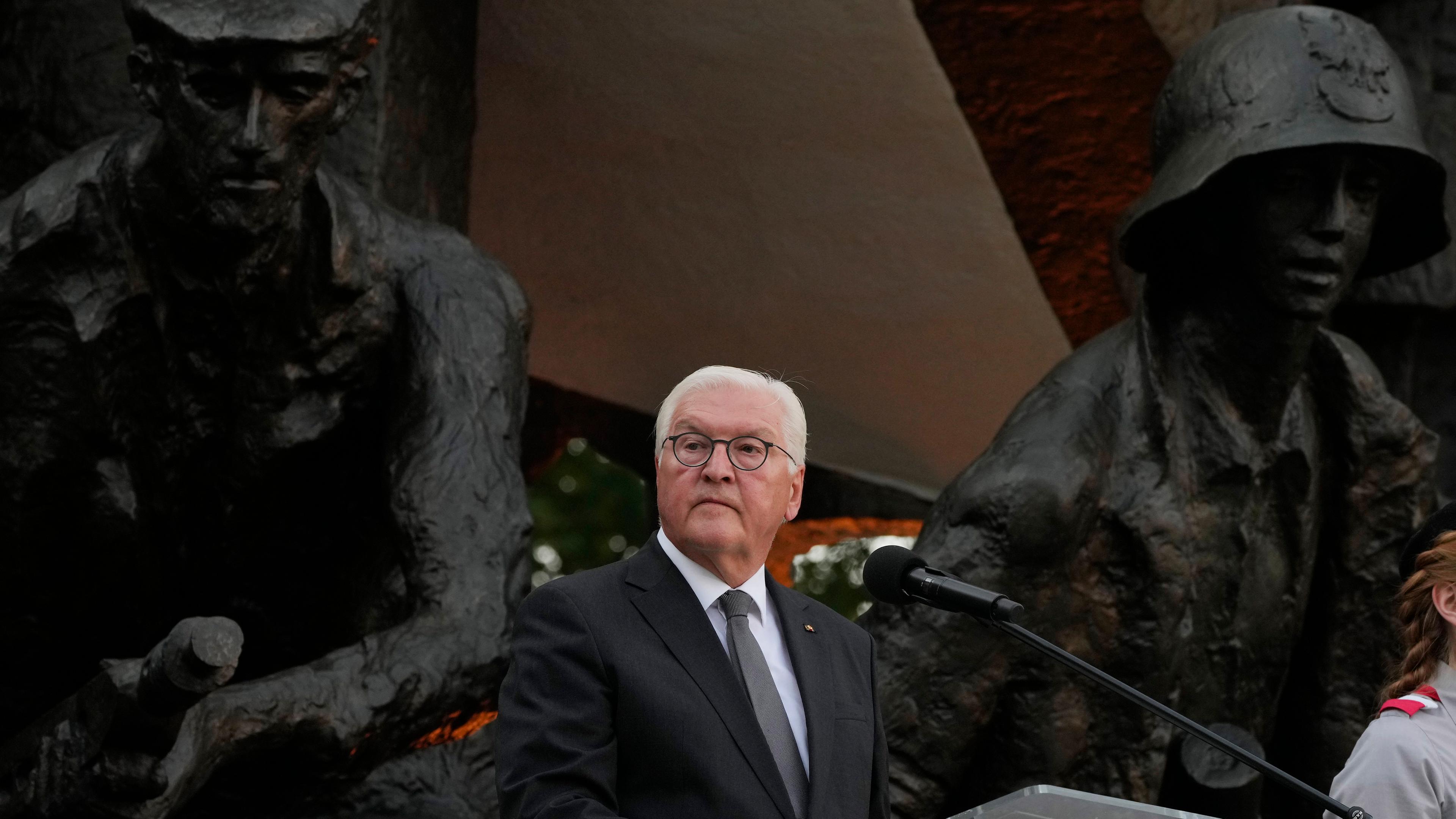 Steinmeier bittet um Vergebung für deutsche Gräuel in Polen