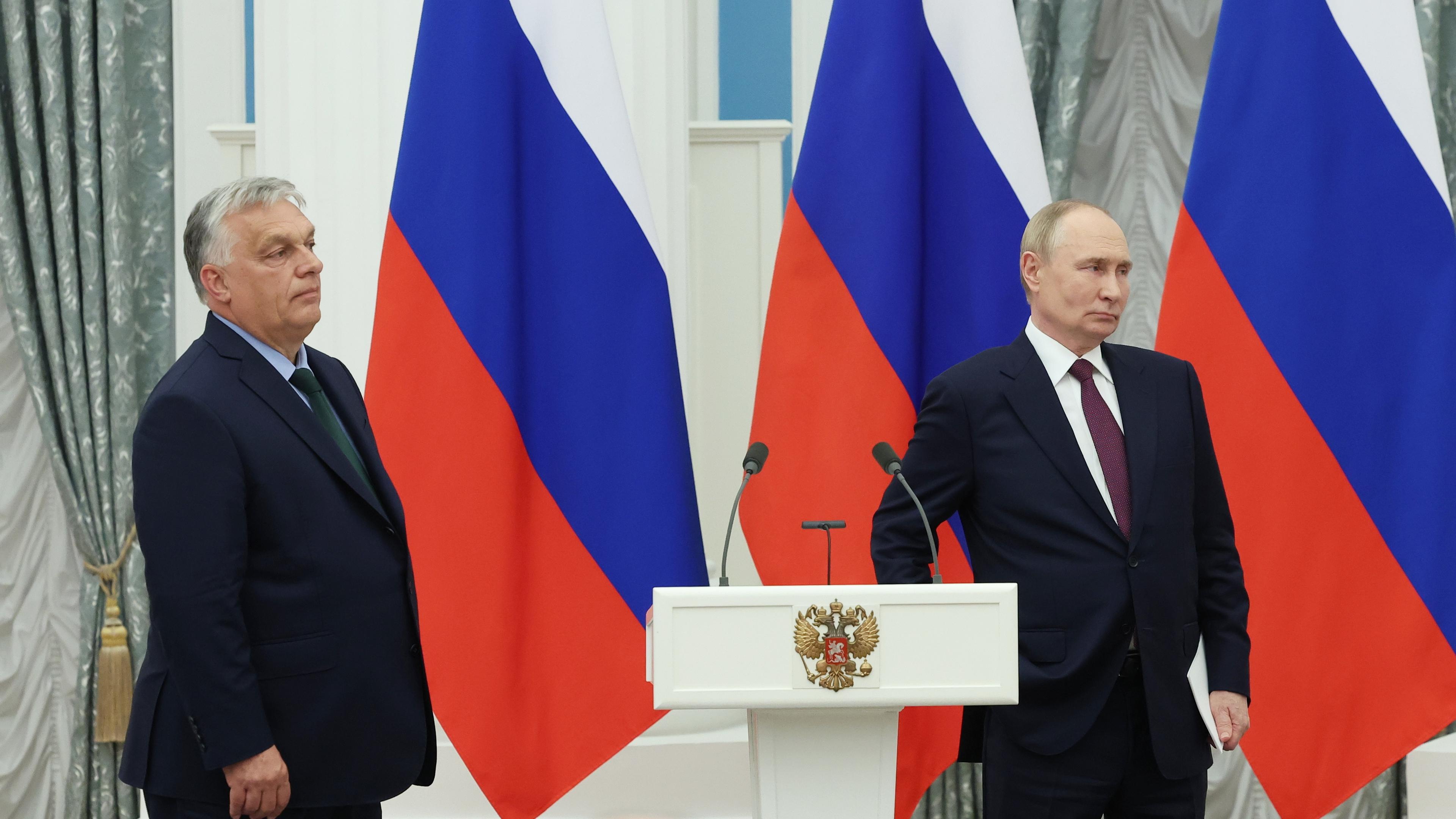 Hungarian Prime Minister Viktor Orban visits Russia