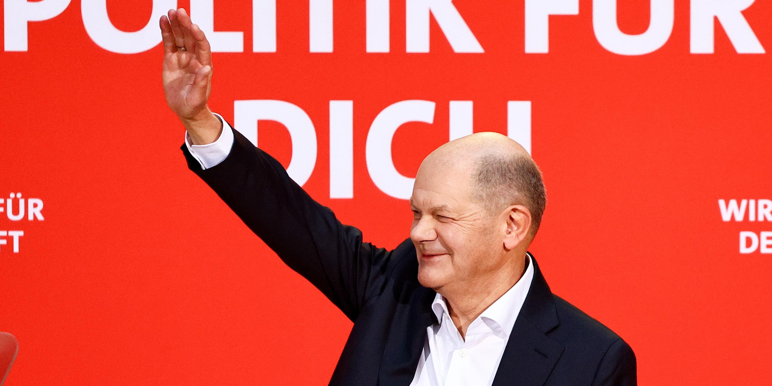 Scholz erste Wahlkampfrede für 2025