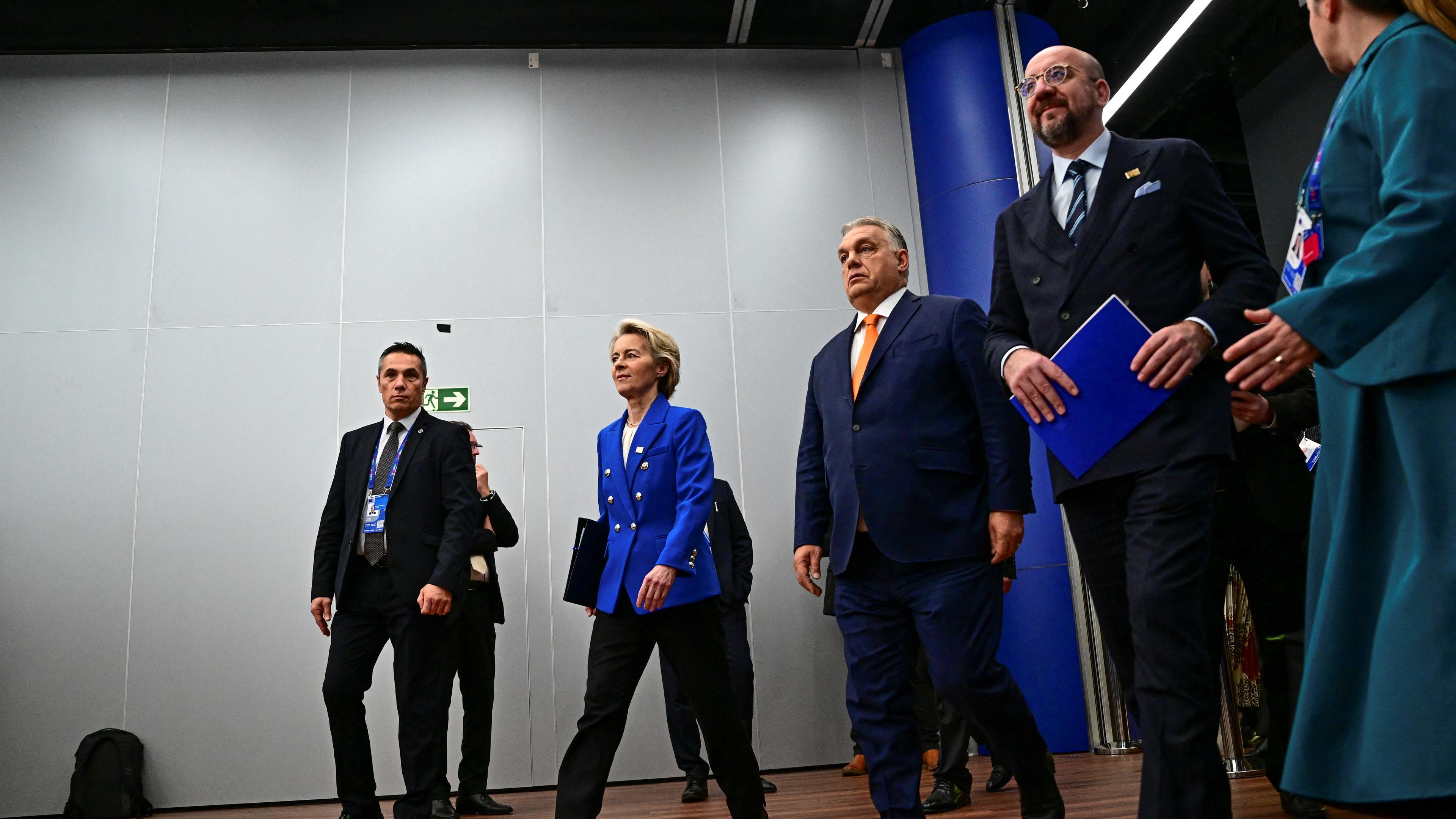 Hungary hosts informal EU summit on the issue of EU competitiveness, in Budapest