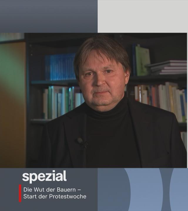 Ralph Szepanski im Gespräch mit Prof. Alfons Balmann Agrar-Experte