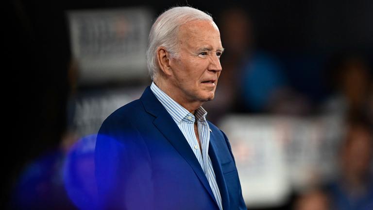 Auf dem Bild ist Joe Biden, Präsident der USA zu sehen.