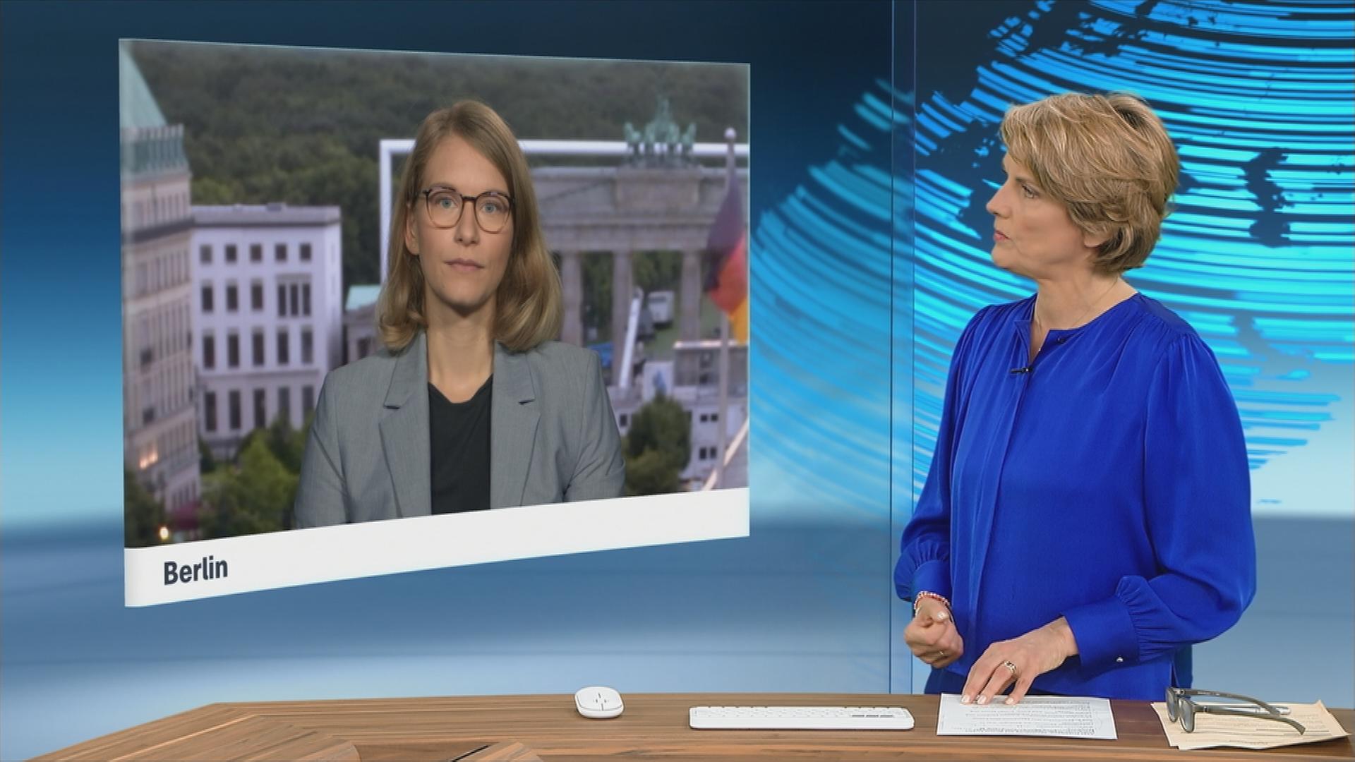 Marietta Slomka im Gespräch mit Anja Dahlmann