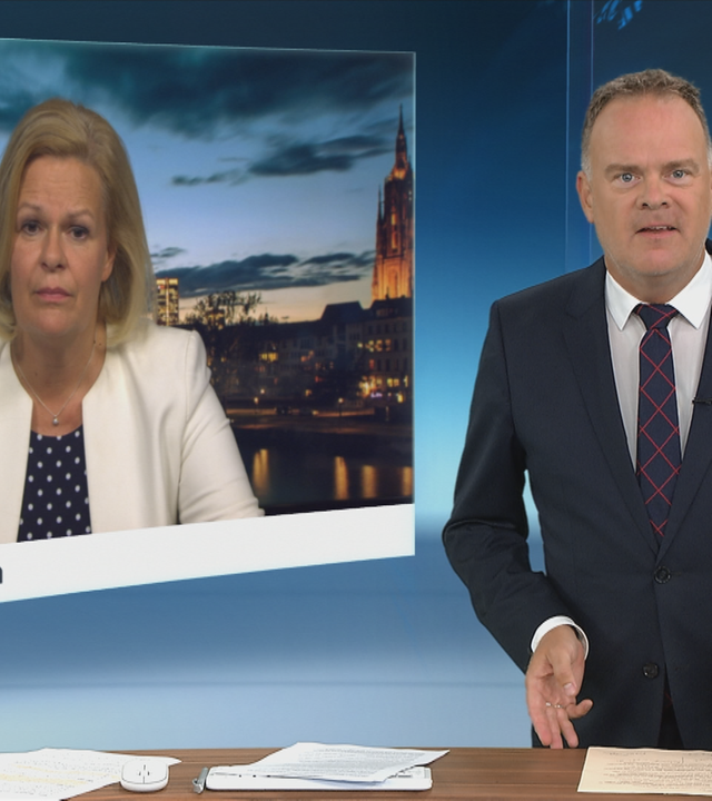 Schaltgespräch mit Nancy Faser