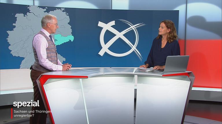 Politikwissenschaftler Karl-Rudolf Korte analysiert mögliche Konstellationen im ZDFspezial.