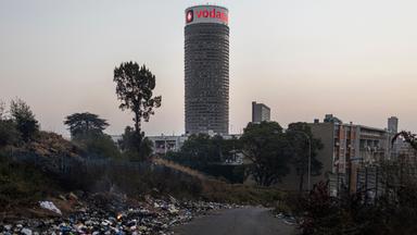 Auf dem Bild ist der Ponte Tower in Südafrika zu sehen.