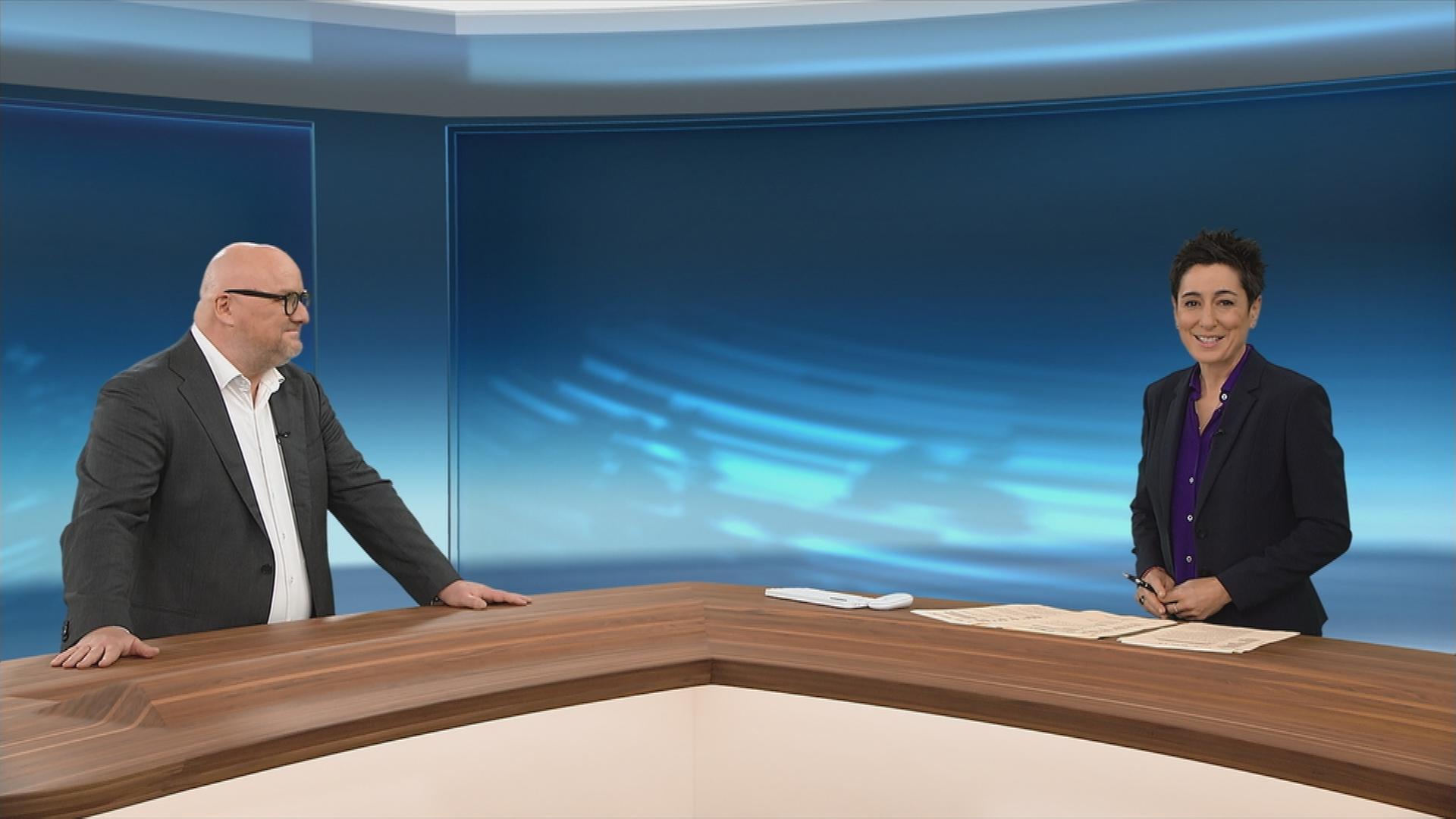Studiogespräch mit Ulf Röller.