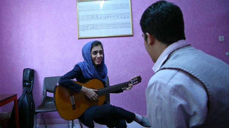 musikschuelerin in tehran