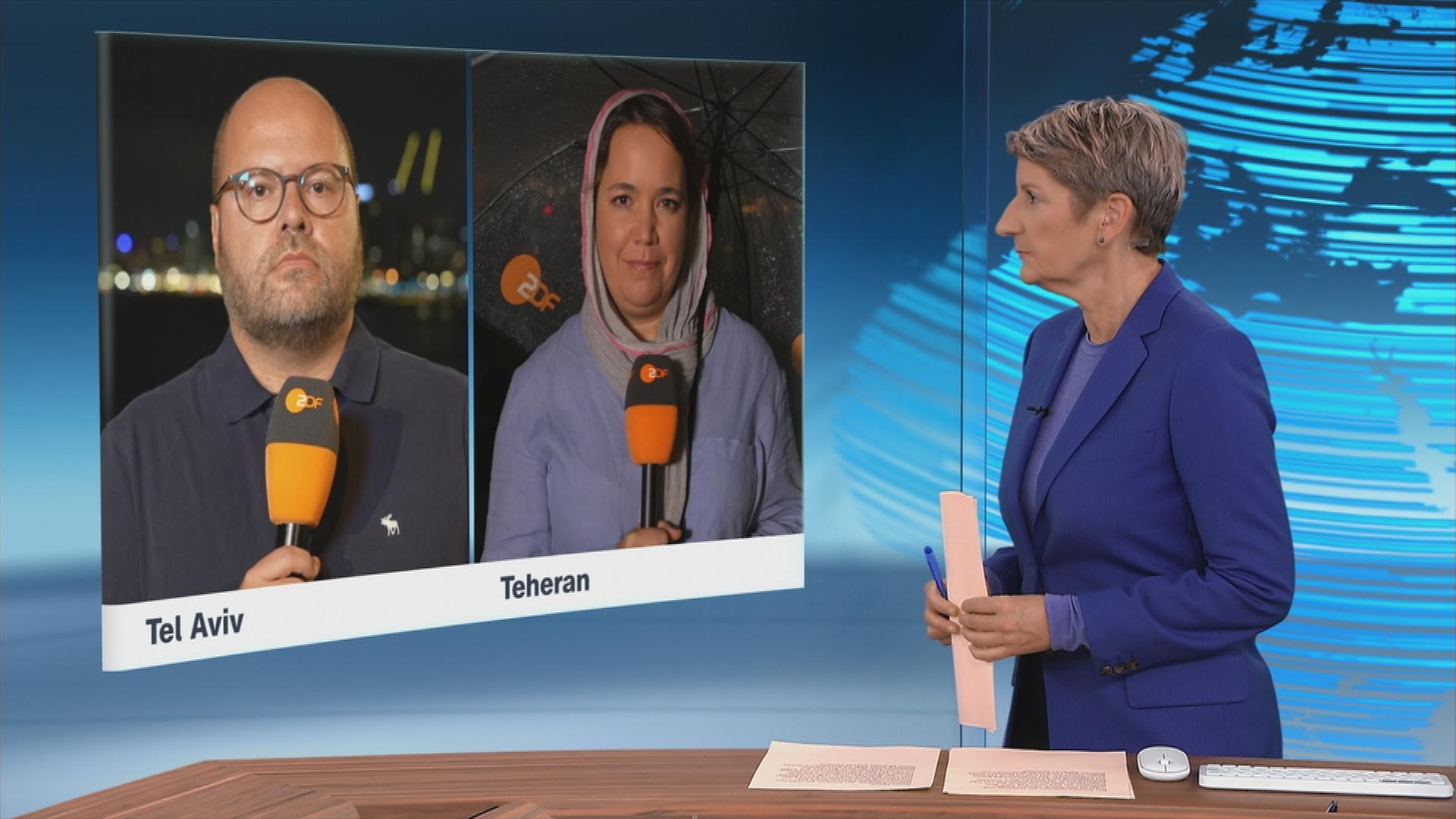 Einschätzungen nach dem Tod des Hibollah-Chefs Nasrallah von den ZDF-Korrespondenten Dominik Lessmeister aus Tel Aviv und Phoebe Gaa aus Teheran. 