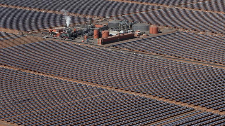 Solaranlage in Marokko