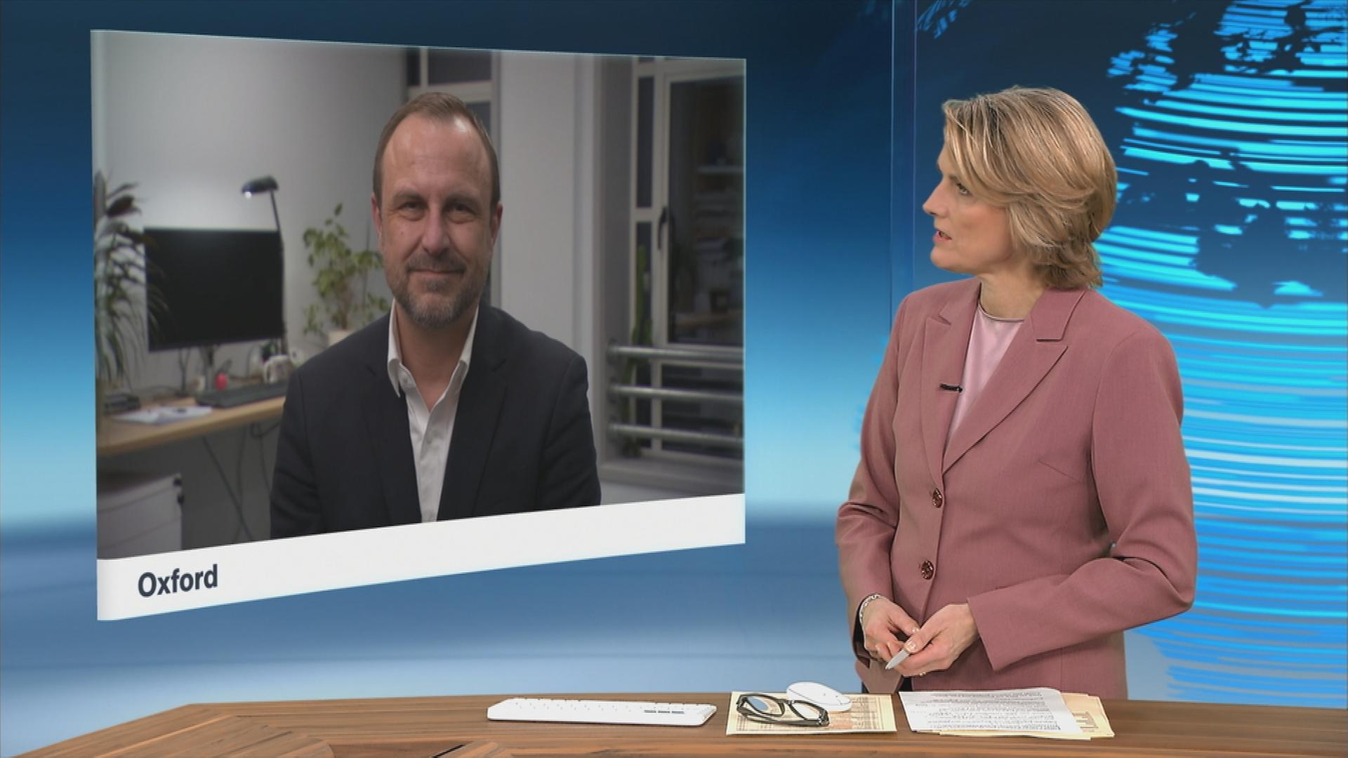 Marietta Slomka im Gespräch mit Peter R. Neumann
