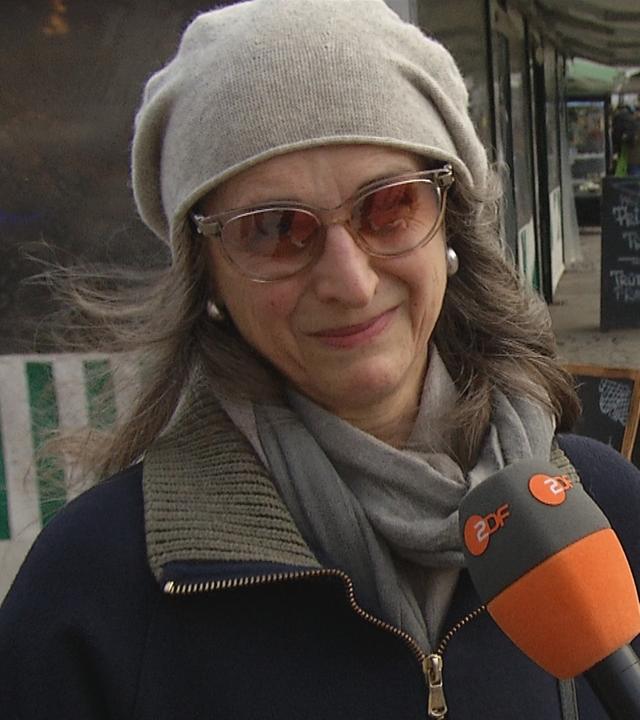 ZDFspezial vom 16.12.2024, Interview in München auf der Straße 