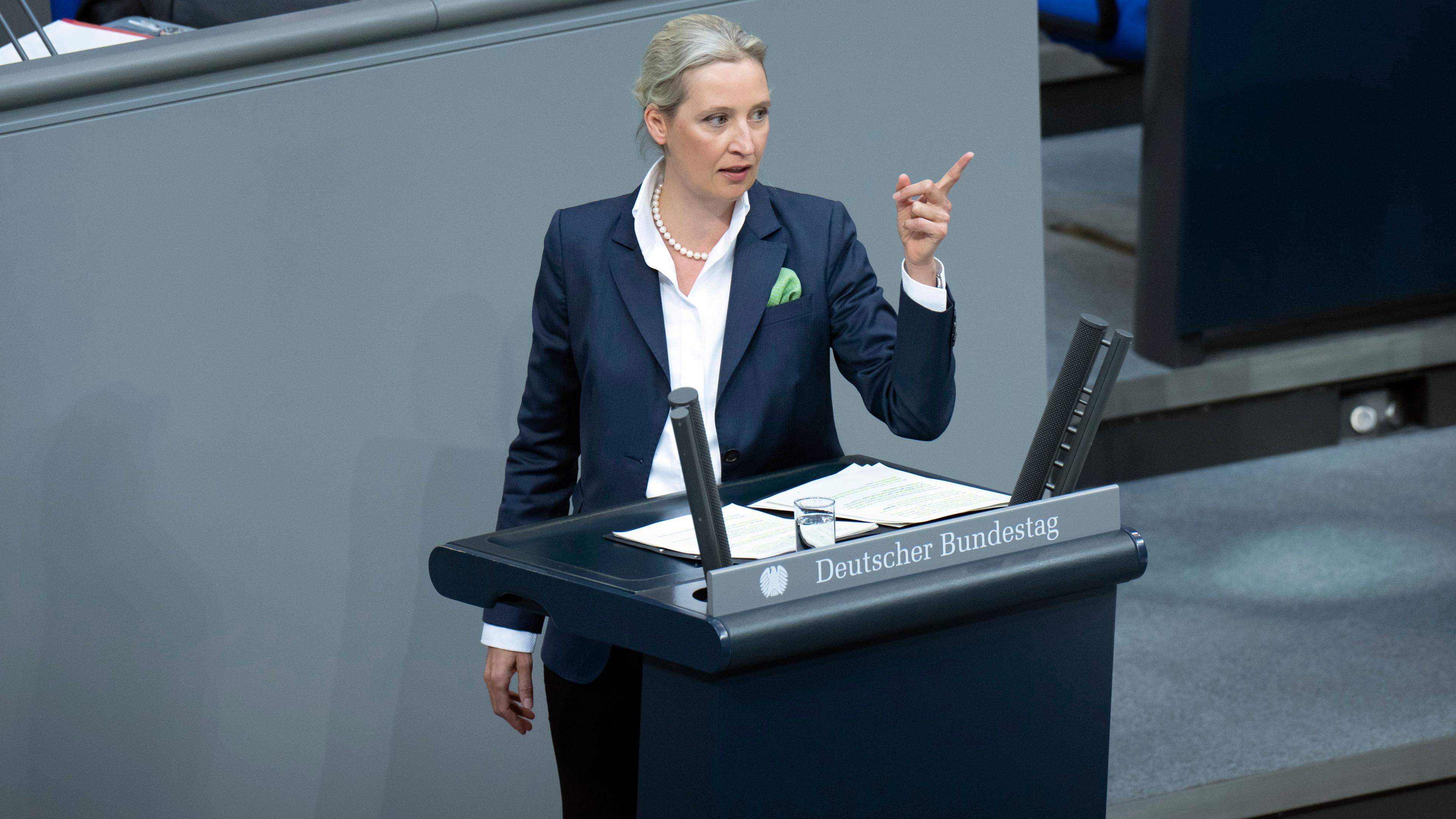 Alice Weidel im Bundestag