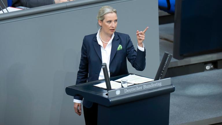 Alice Weidel im Bundestag