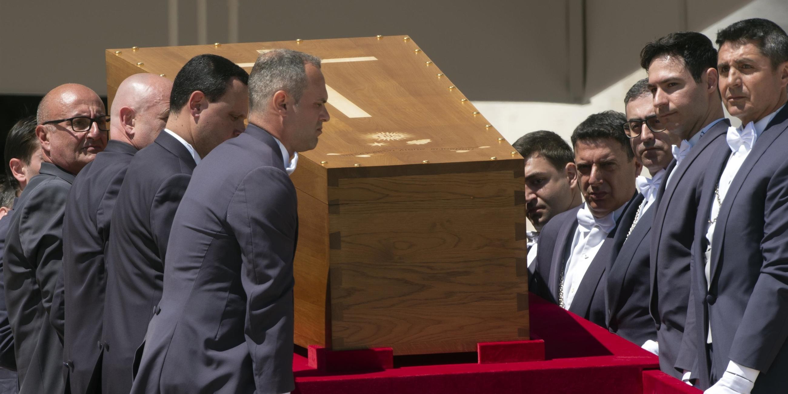 Pope Francis Funeral in St. Peter's Square at the Vatican