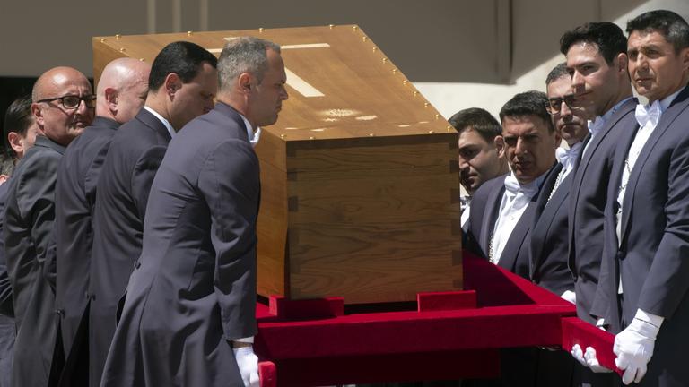 Pope Francis Funeral in St. Peter's Square at the Vatican