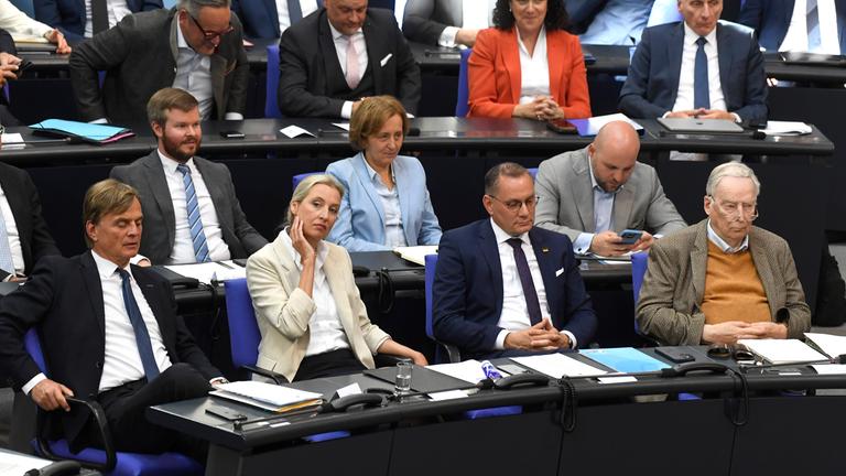 AfD - 3. Sitzung des Deutschen Bundestages in Berlin