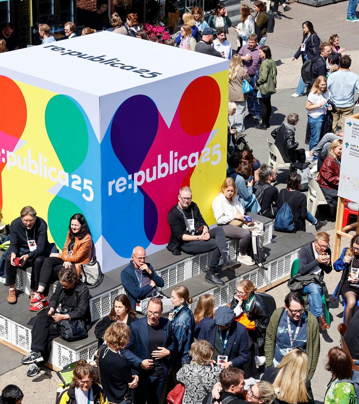 Bärbel Bas, Bundesministerium für Arbeit und Soziales, bei der Medienkonferenz Re:publica 25 in The Station am 26.05.25 in Berlin.
