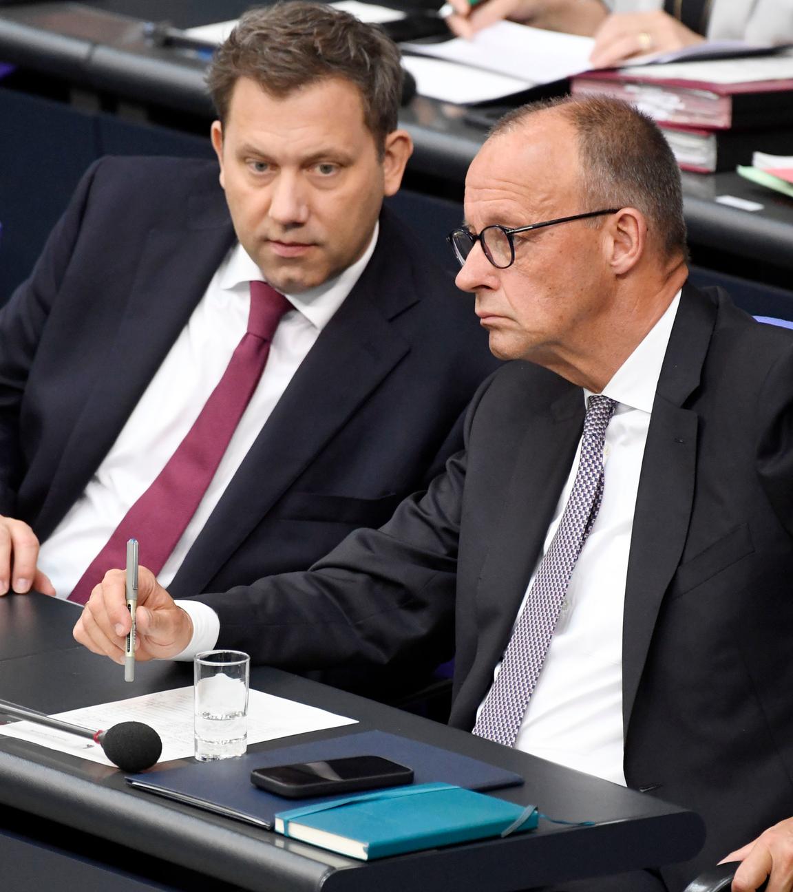 Sitzung des Bundestages in Berlin