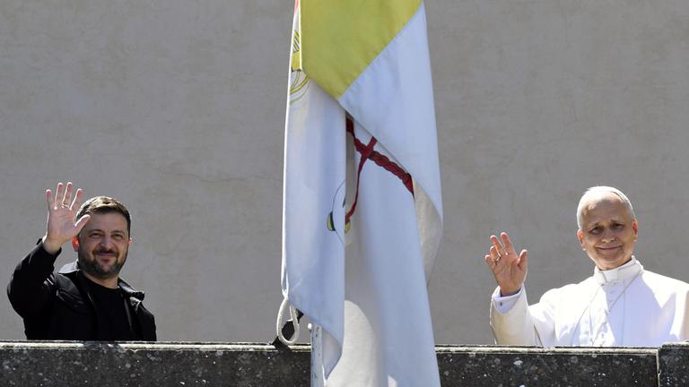 Papst Leo XIV empfängt den Präsidenten der Ukraine Selenskyj