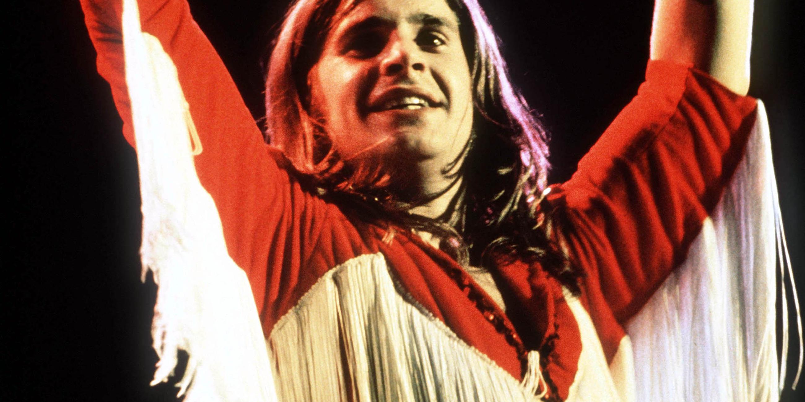 junger Ozzy Sobourne am Anfang seiner Karriere