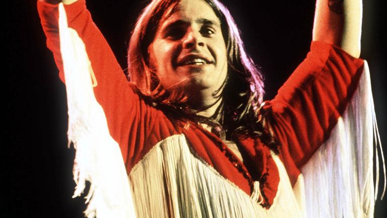 junger Ozzy Sobourne am Anfang seiner Karriere