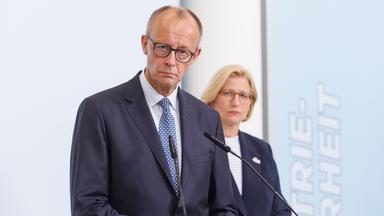 Bundeskanzler Friedrich Merz besucht das Saarland