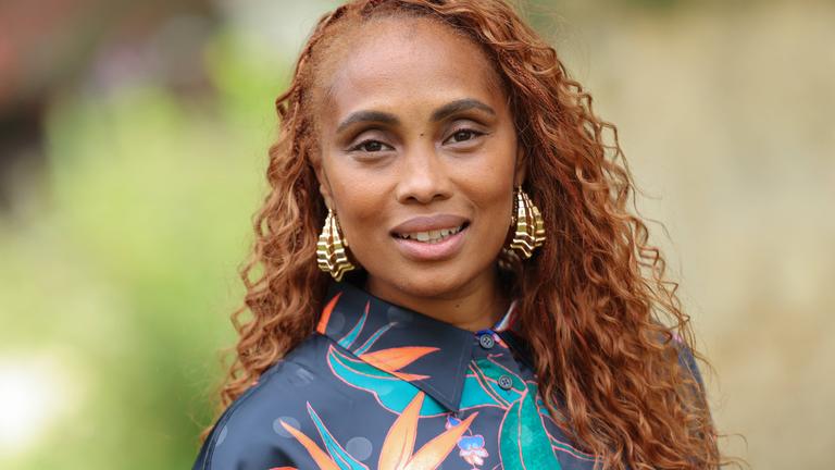 Imany beim 18. Angouleme French-Speaking Film Festival