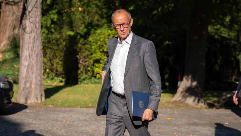 Friedrich Merz bei der 17. Kabinettsitzung der Bundesregierung 