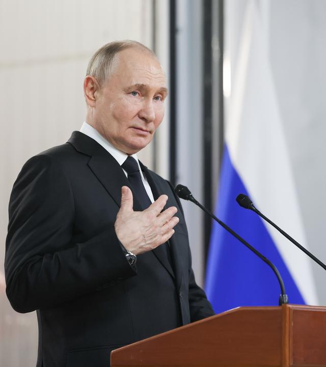 Präsident Putin auf Arbeitsbesuch in Nordwestrussland