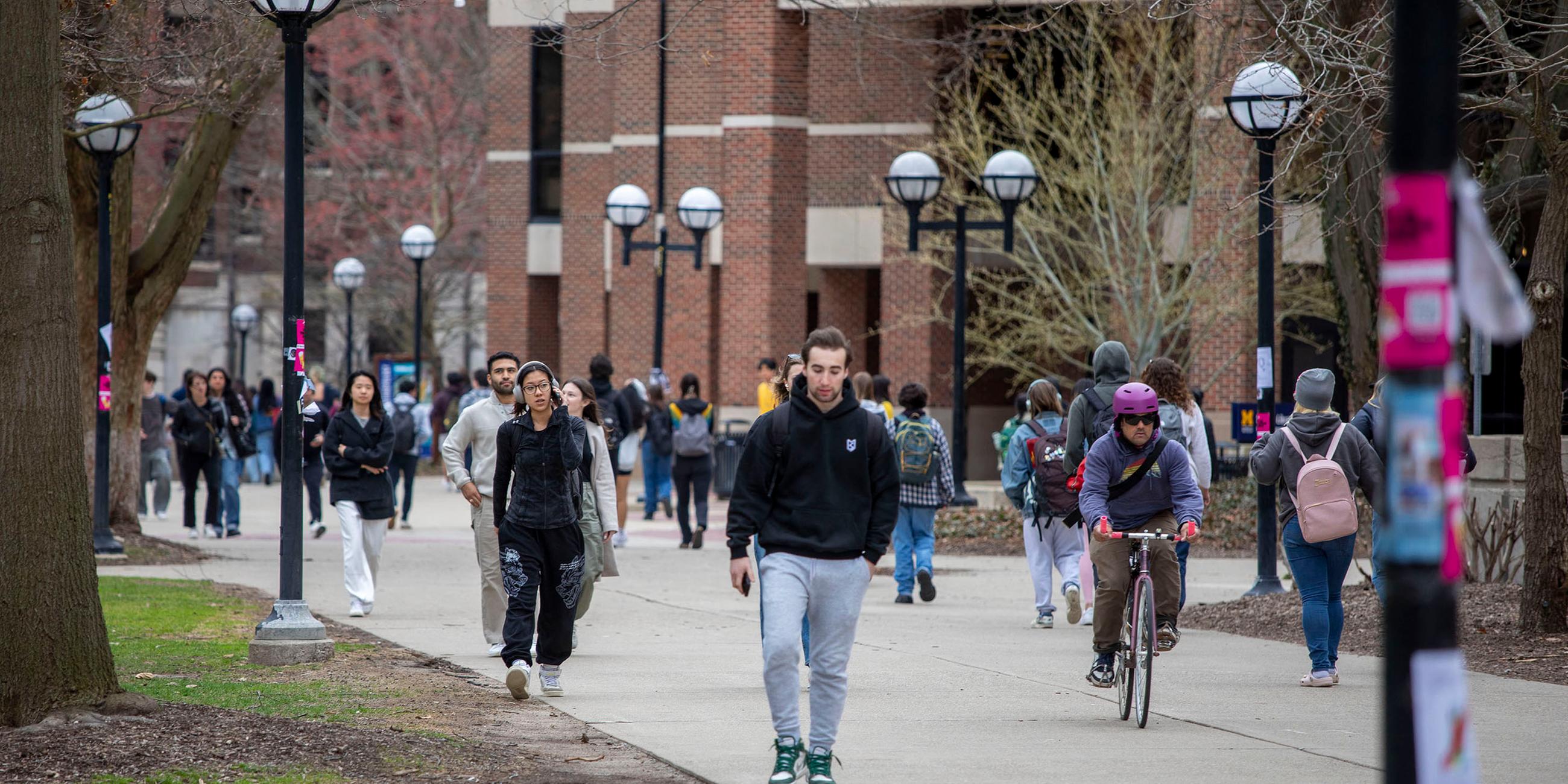 University Of Michigan Students Protest Dismantling Of DEI Programs