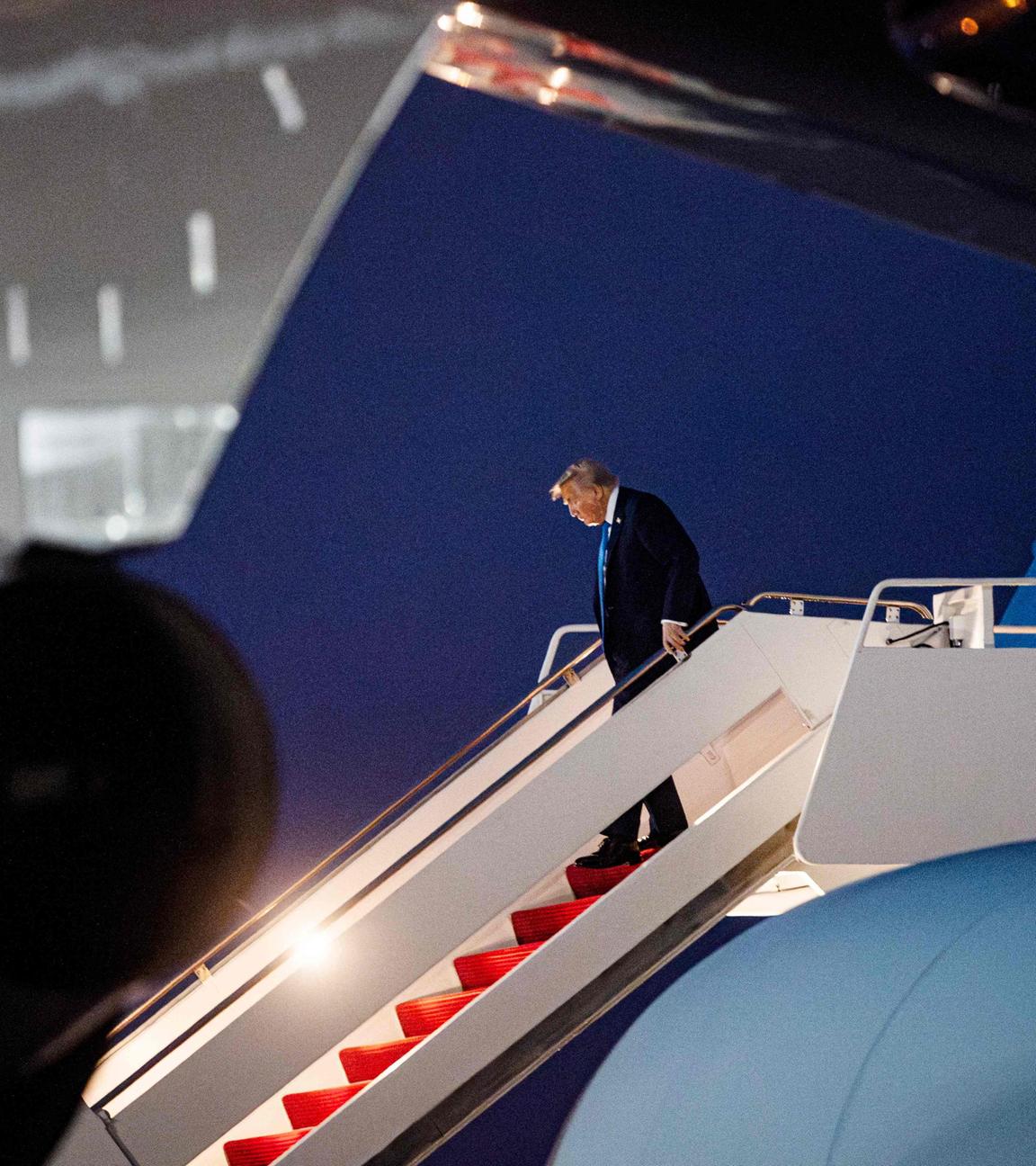 President Trump Returns To Washington Early From G7 Summit