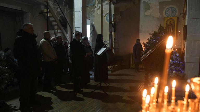 UKRAINE-RUSSIA-CONFLICT-RELIGION-CHRISTMAS