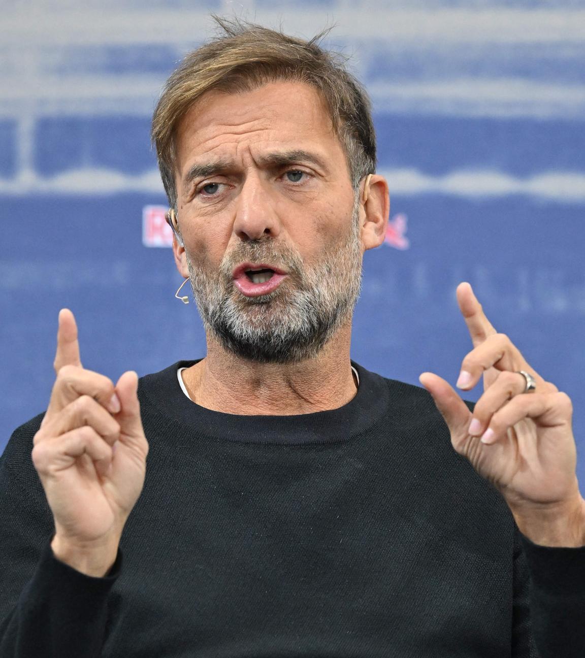 Jürgen Klopp bei seiner Vorstellung in Salzburg