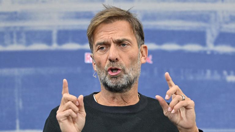 Jürgen Klopp bei seiner Vorstellung in Salzburg