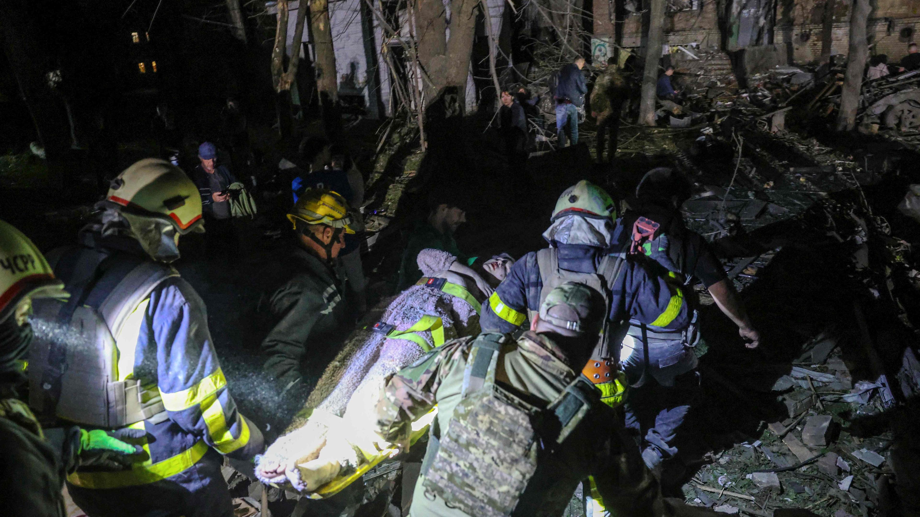 Ukraine: Tote nach Angriff auf Kiew