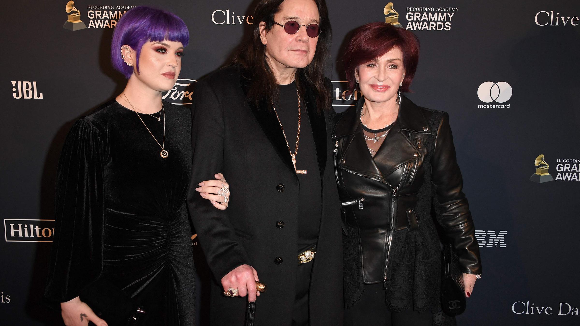 Osbourne mit Familie