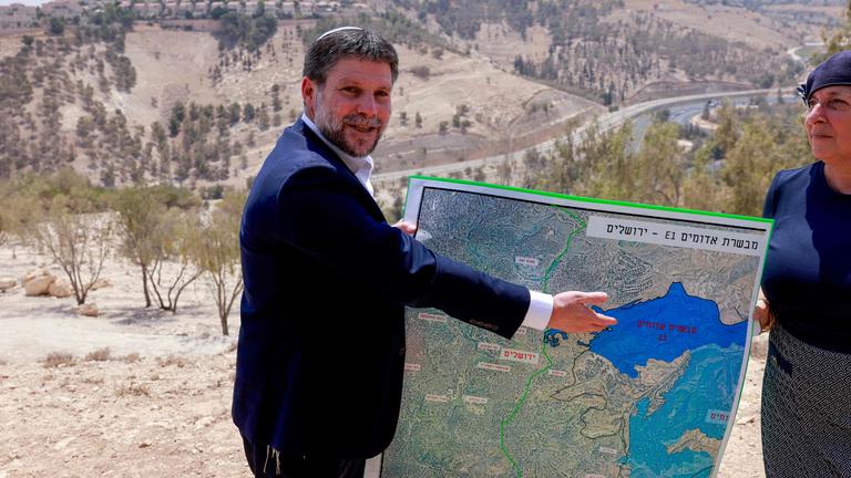Israels Finanzminister Bezalel Smotrich zum E1-Siedlungsprojekt
