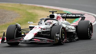 Max Verstappen im Red Bull beim GP von Japan