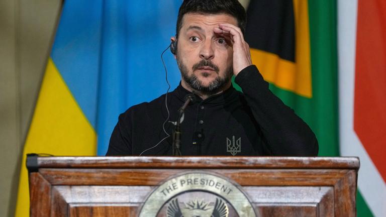 South Africa Ukraine Zelenskyy