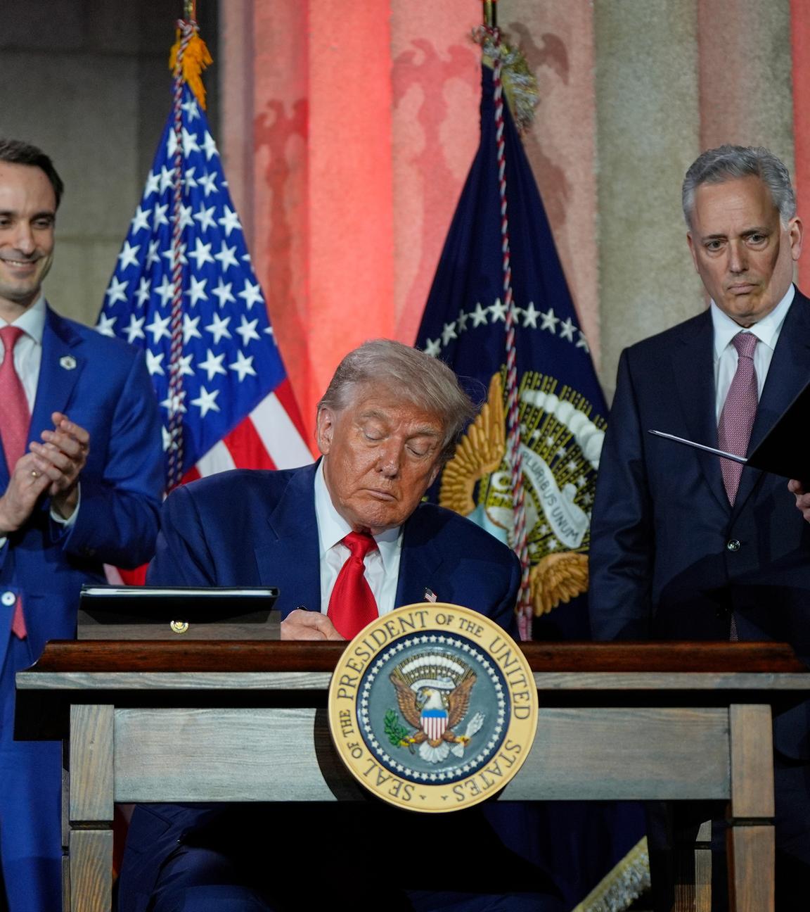 Trump KI Dekrete und Deregulierung