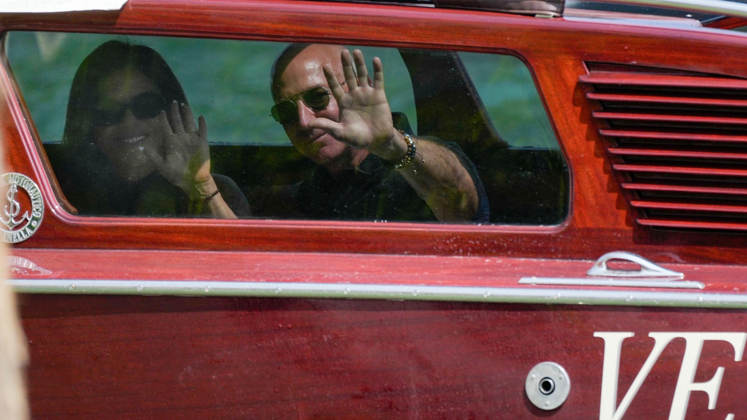 Jeff Bezos und Laura Sanchez in Venedig