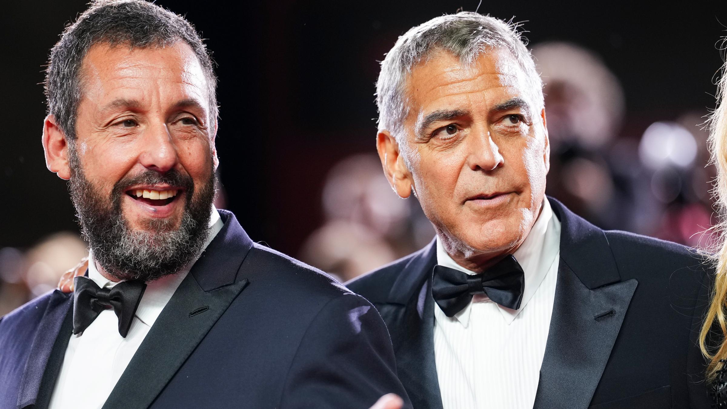 George Clooney und Adam Sandler